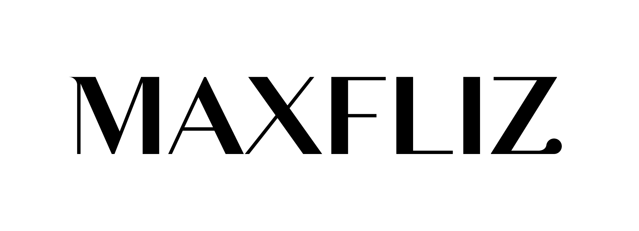 maxfliz logotyp odmiana 1 podstawowa black